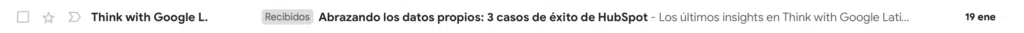 Guía: Optimización de campañas de email marketing para empresas B2B 2 Linea de asunto en optimización de campañas de email marketing para empresas B2B